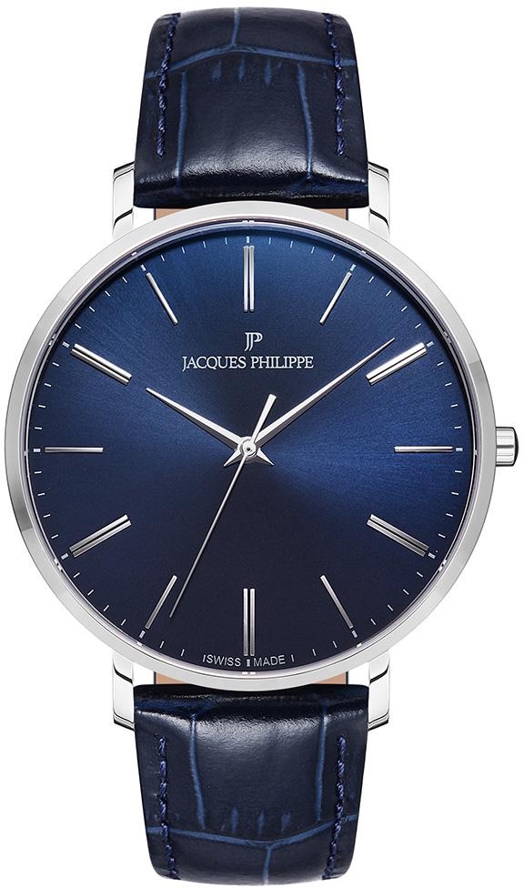 Jacques Philippe JPQGS071132 41 mm Lacivert Çelik Kordon Analog Erkek Kol Saati