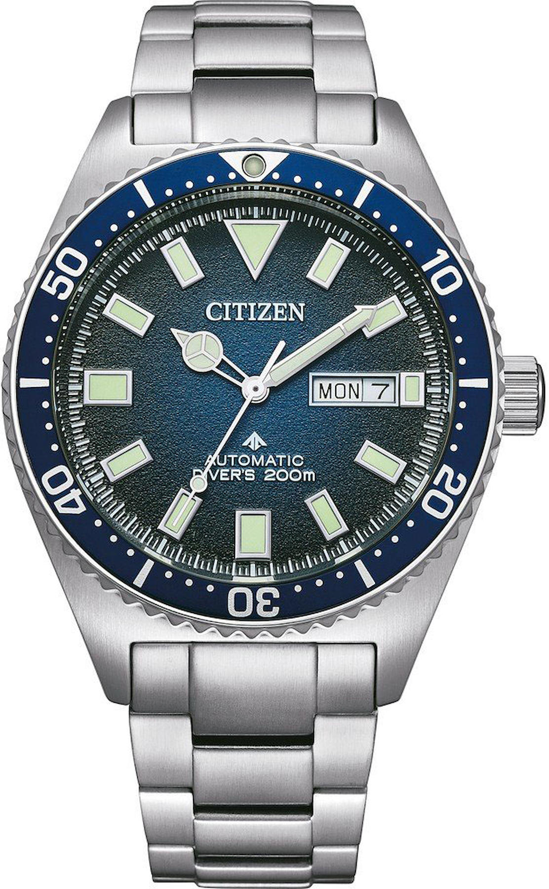 Citizen NY0129-58LE Takvimli 41 mm Çelik Kordon Analog Kol Saati