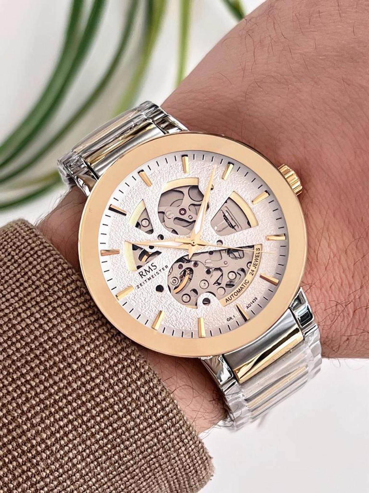 Romanson RM1439.05 Çelik Kordon Analog Erkek Kol Saati