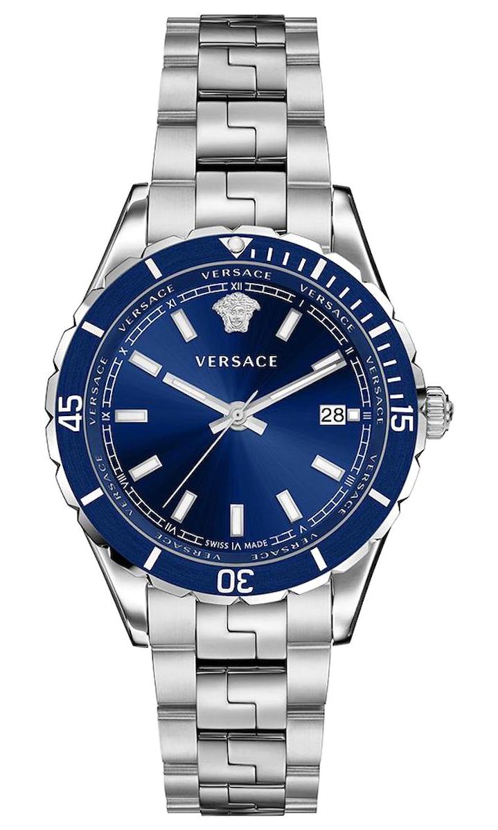 Versace VRSCVE3A00922 Takvimli 42 mm Çelik Kordon Analog Erkek Kol Saati