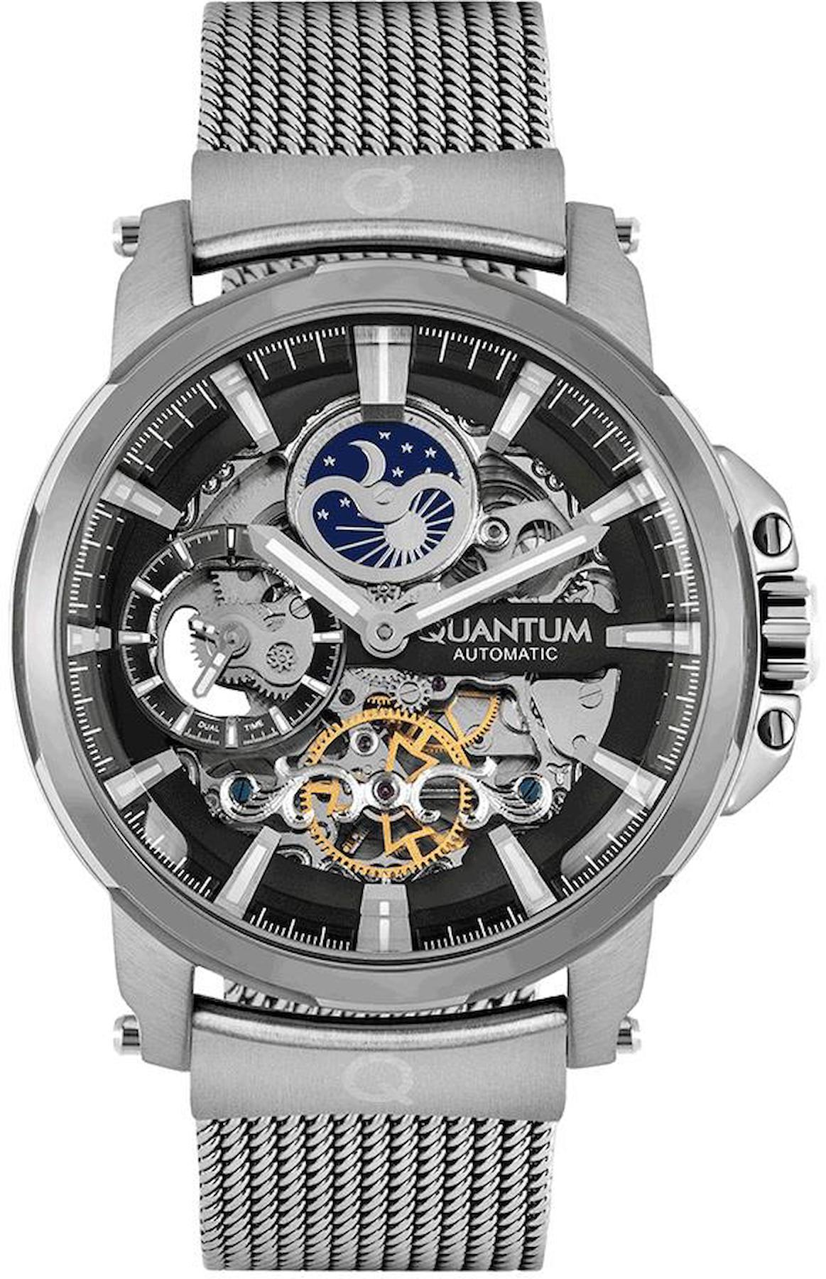 Quantum QMG838.350 43 mm Çelik Kordon Analog Kol Saati