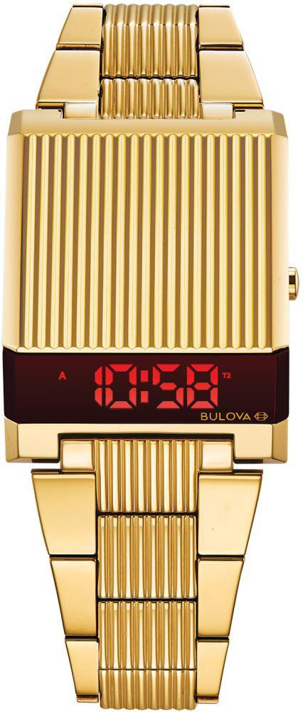 Bulova 97C110 Takvimli 40.3 mm Altın Çelik Kordon Analog Kol Saati