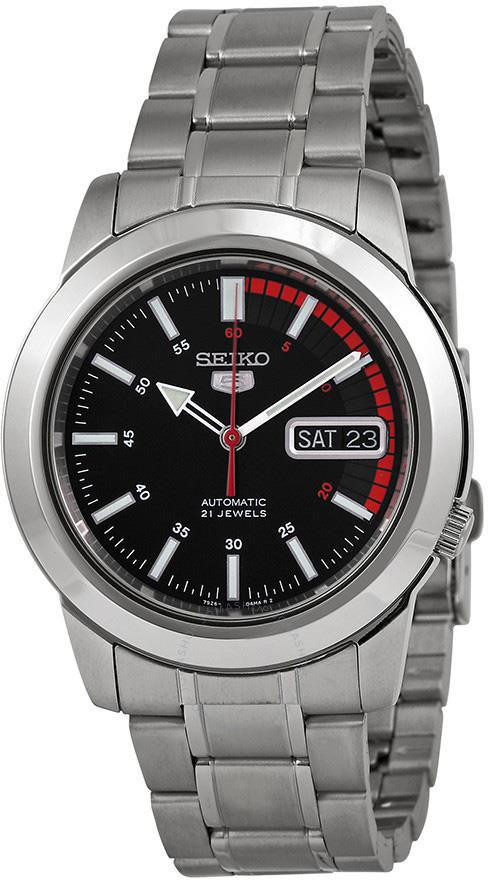 Seiko SNKK31K Takvimli 37 mm Metal Kordon Analog Erkek Kol Saati