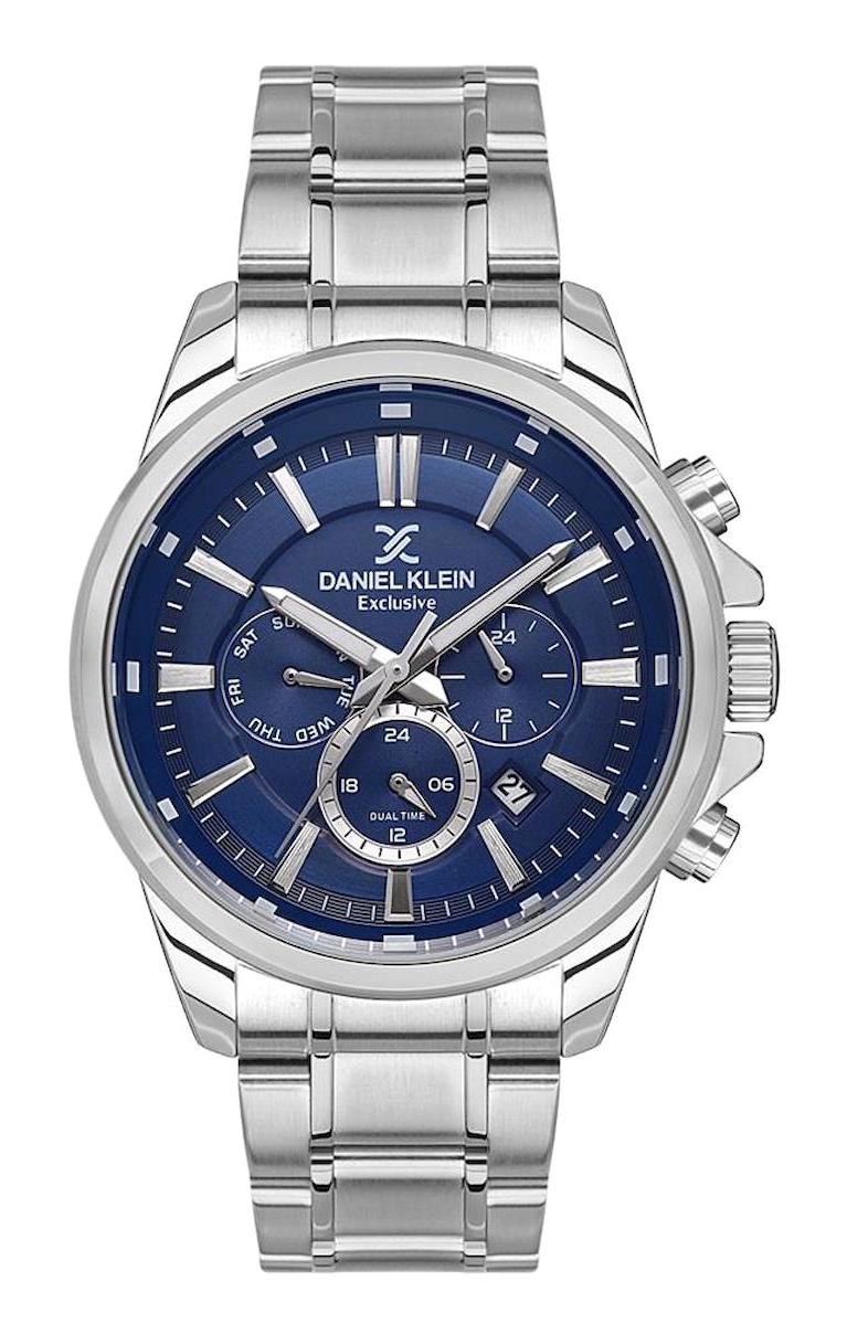 Daniel Klein DK102-DK.1.13524-3 Takvimli 44 mm Metal Kordon Analog Erkek Kol Saati