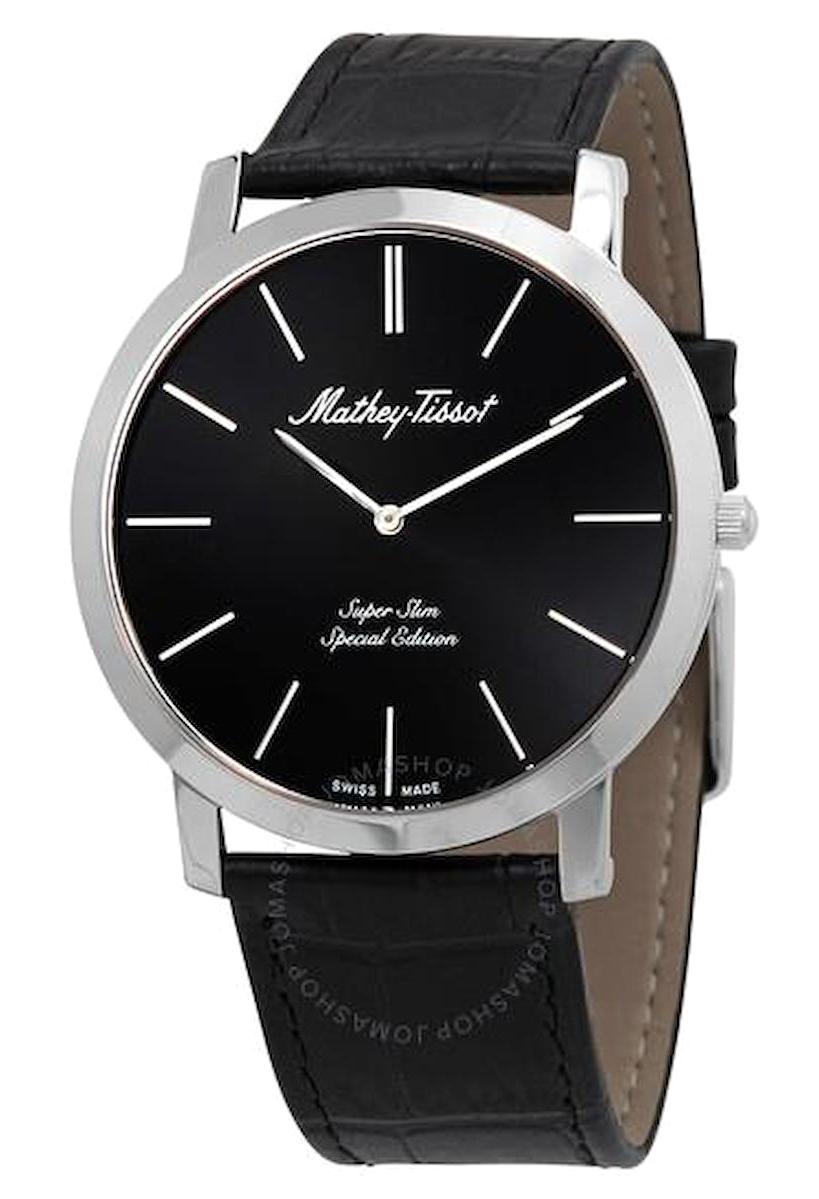 Tissot H6915AN Takvimli 44 mm Siyah Deri Kordon Analog Erkek Kol Saati