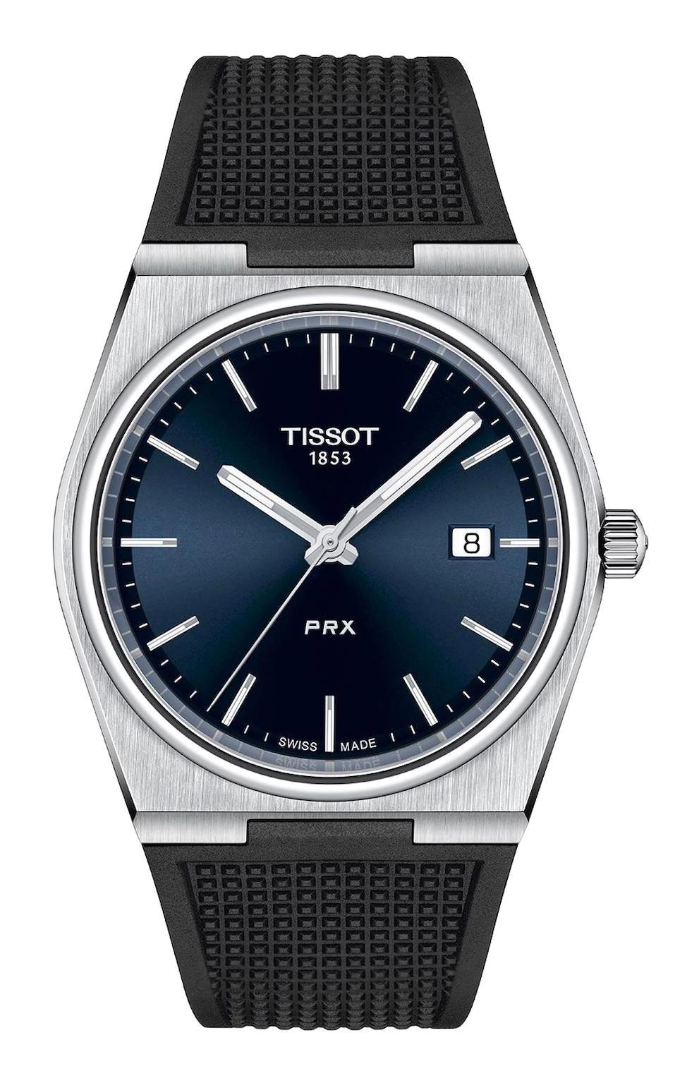 Tissot T1374101704100 Takvimli 44 mm Gri-Rose Gold Silikon Kordon Analog Erkek Kol Saati
