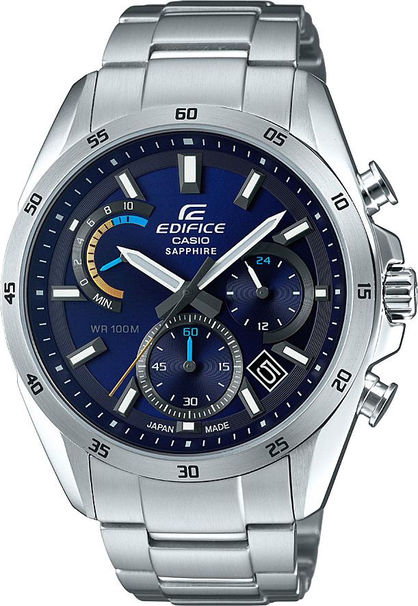 Casio EFB-510JD-2AUDF Takvimli 44.3 mm Çelik Kordon Analog Erkek Kol Saati