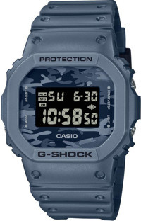 Casio DW-5600CA-2DR Takvimli 42.8 mm Gri Silikon Kordon Dijital Kol Saati