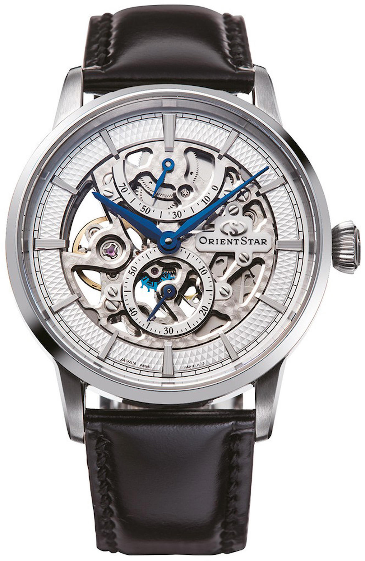 Orient RE-AZ0005S00B Takvimli 39 mm Kahverengi Deri Kordon Analog Kol Saati