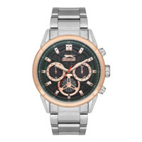 Slazenger SL.09.2157.2.03 Takvimli 45 mm Çelik Kordon Analog Erkek Kol Saati