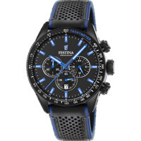 Festina F20359/3 Takvimli 44 mm Siyah Deri Kordon Analog Erkek Kol Saati