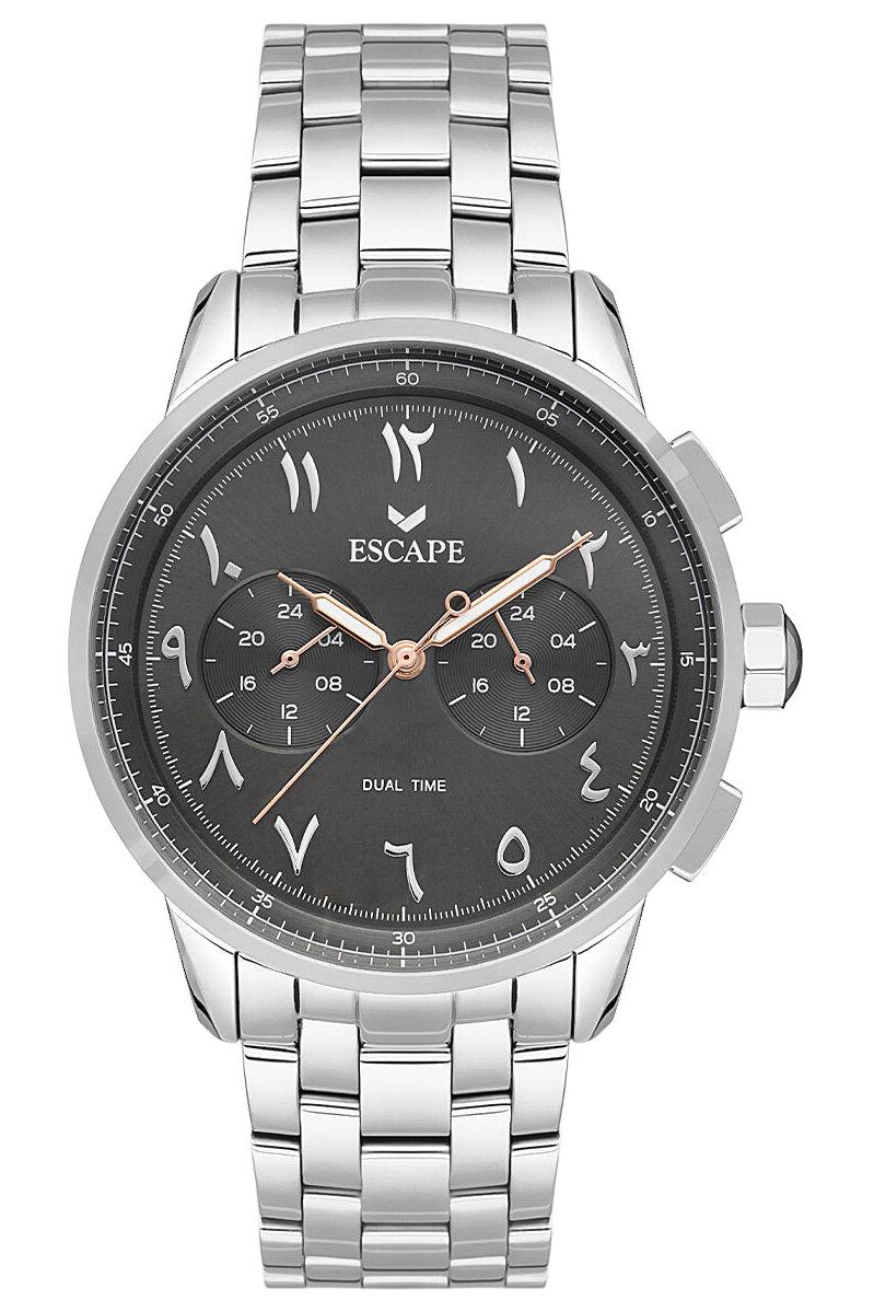 Escape ESCP103305 Takvimli 44 mm Çelik Kordon Analog Erkek Kol Saati