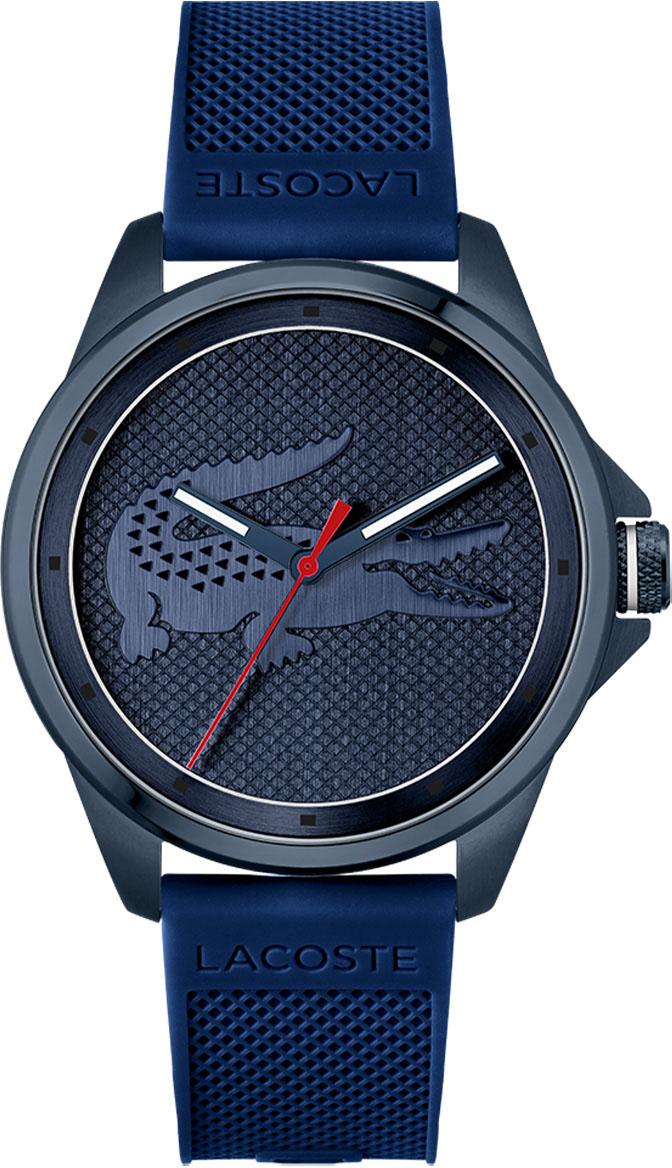 Lacoste LAC2011174 43 mm Lacivert Plastik Kordon Analog Erkek Kol Saati