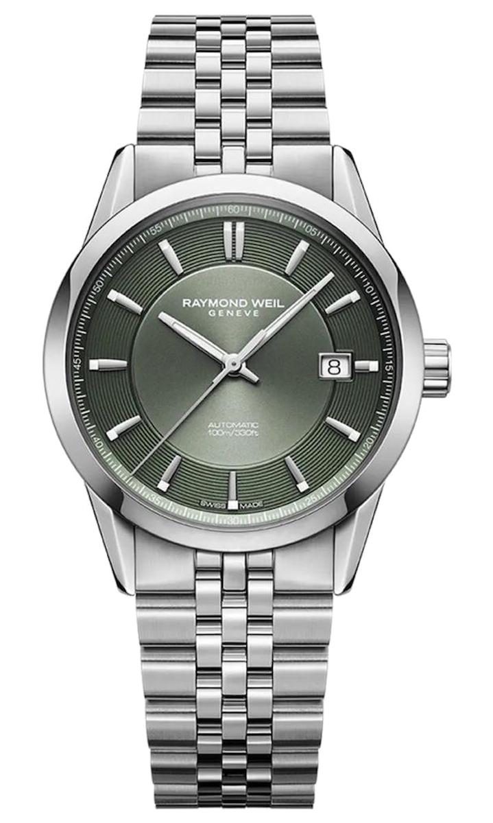 Raymond Weil RW2771ST52051 Takvimli 38 mm Çelik Kordon Analog Erkek Kol Saati