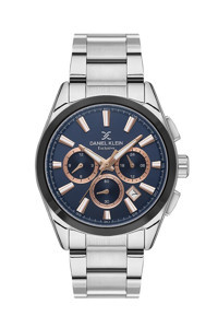 Daniel Klein DK.1.13808-2 Takvimli Çelik Kordon Analog Erkek Kol Saati