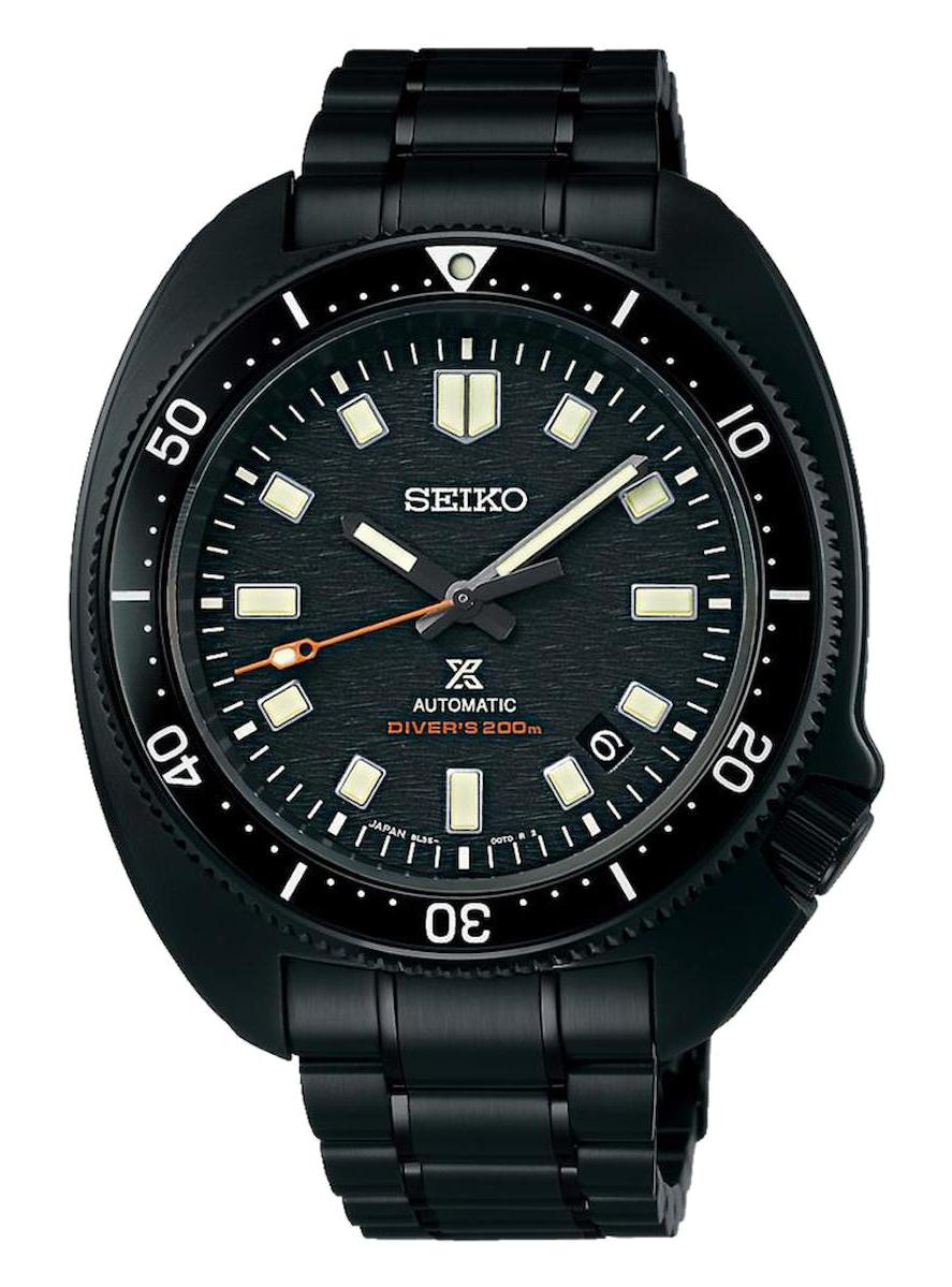 Seiko SLA061J Takvimli 44 mm Siyah Çelik Kordon Analog Erkek Kol Saati
