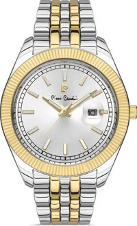 Pierre Cardin 800701F08 Takvimli 44 mm Altın-Çelik Kordon Analog Kol Saati