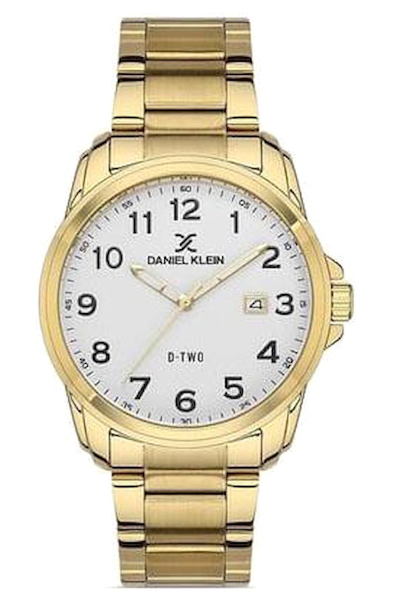 Daniel Klein DKE.1.10179.2 Altın Çelik Kordon Analog Erkek Kol Saati