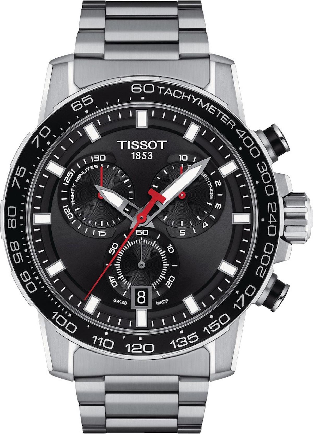 Tissot T1256171105100 Takvimli 44 mm Çelik Kordon Analog Erkek Kol Saati