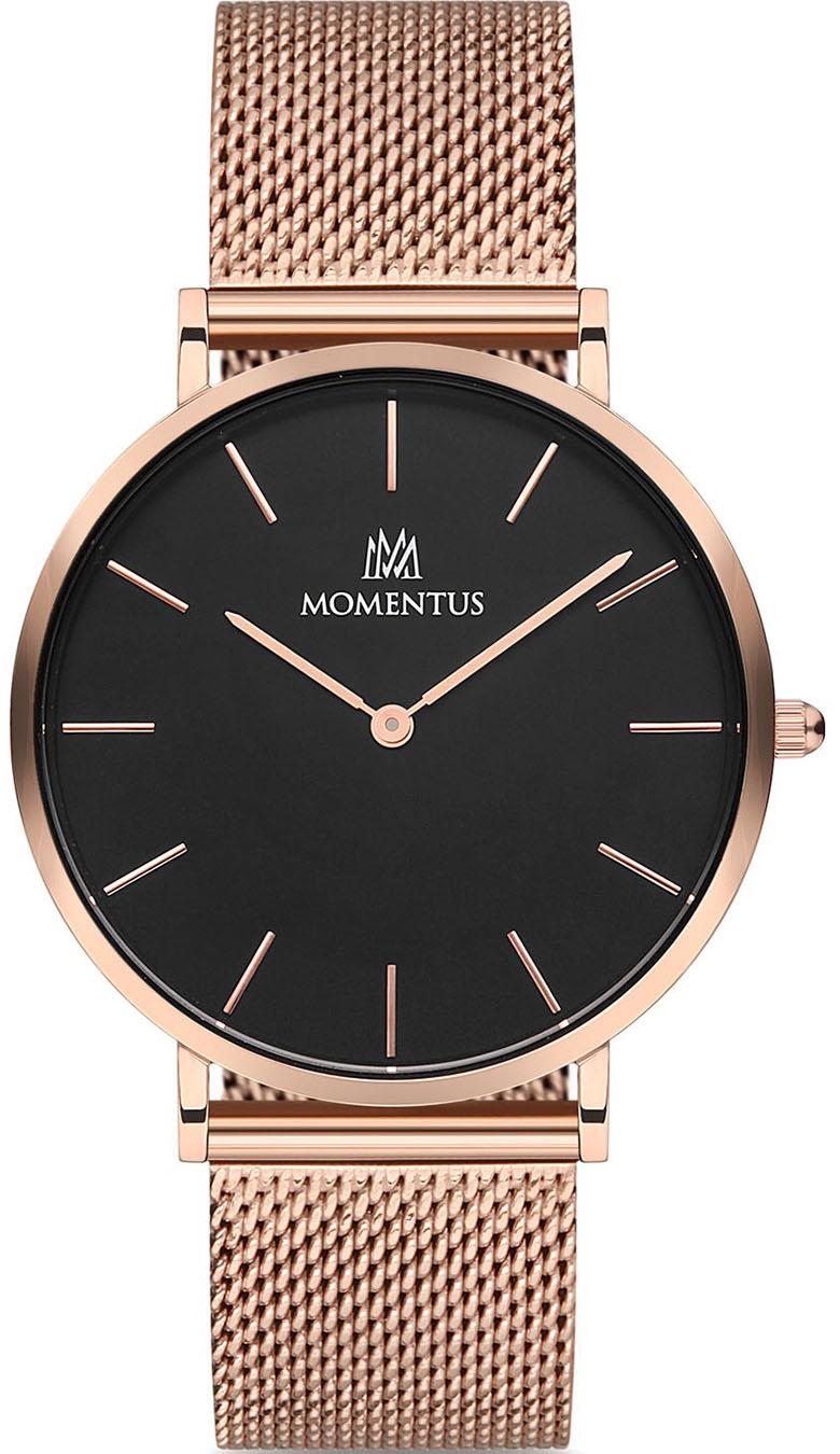 Momentus KC354R-04SR Takvimli 44 mm Rose Gold Çelik Kordon Analog Kol Saati