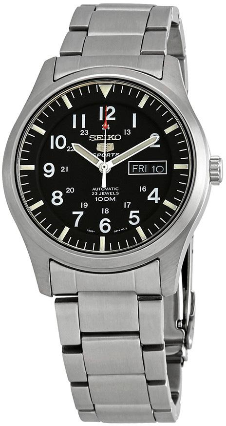 Seiko SNZG13K Takvimli 42 mm Çelik Kordon Analog Erkek Kol Saati