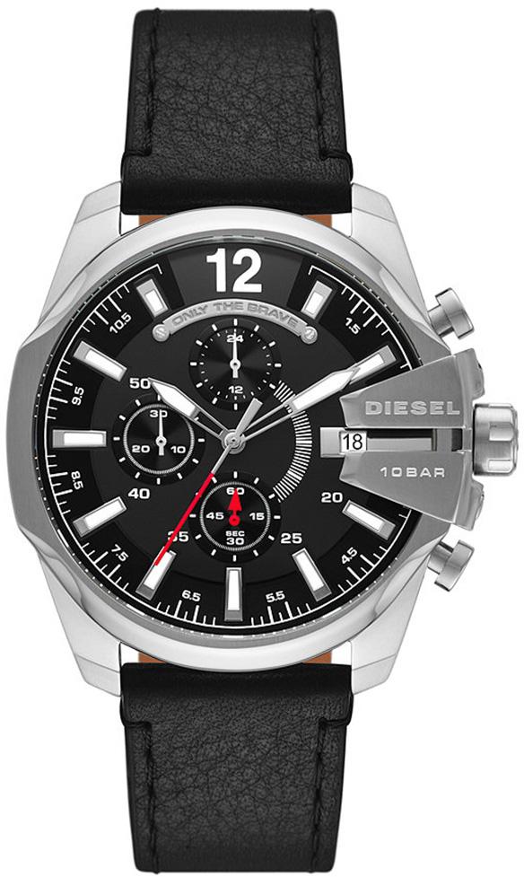 Diesel DZ4592 Takvimli 42 mm Siyah Deri Kordon Analog Erkek Kol Saati