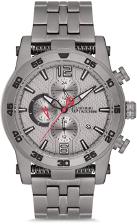 Sergio Tacchini ST.1.10143.4 Takvimli 44 mm Çelik Kordon Analog Kol Saati