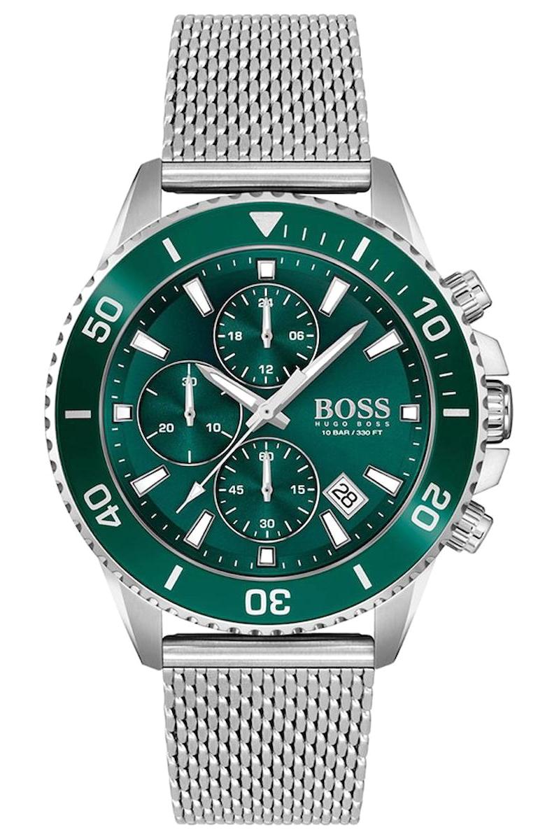 Hugo Boss HB1513905 Pusulalı Takvimli Çelik Kordon Analog Erkek Kol Saati