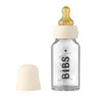 Bibs Baby Bottle Complete Cam Gaz Yapmayan Antikolik Yavaş Akışlı 0+ Ay Bej Biberon 110 ml