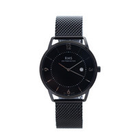 Romanson GR.1.AG1294.05 Takvimli 41 mm Siyah Hasır Kordon Analog Erkek Kol Saati