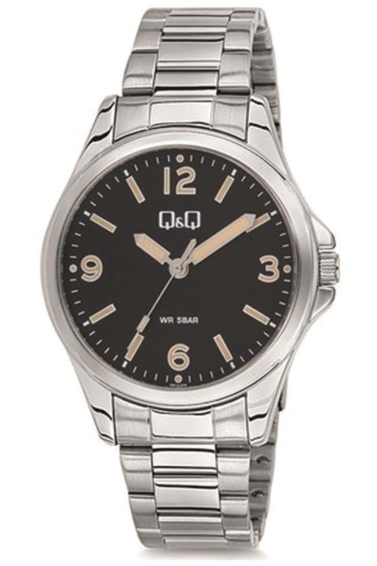 Q&Q QB12J205Y 43 mm Çelik Kordon Analog Erkek Kol Saati
