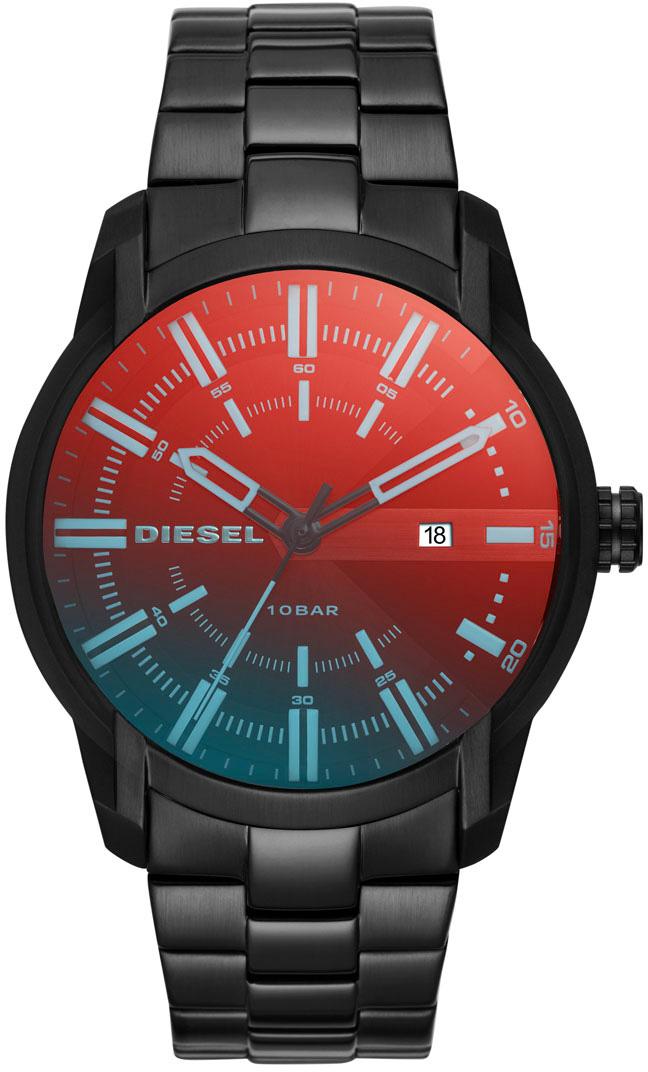 Diesel DZ1870 Takvimli 42 mm Siyah Çelik Kordon Analog Kol Saati