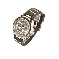Bigotti BGT01413A-01 Takvimli 42 mm Kahverengi Silikon Kordon Analog Erkek Kol Saati