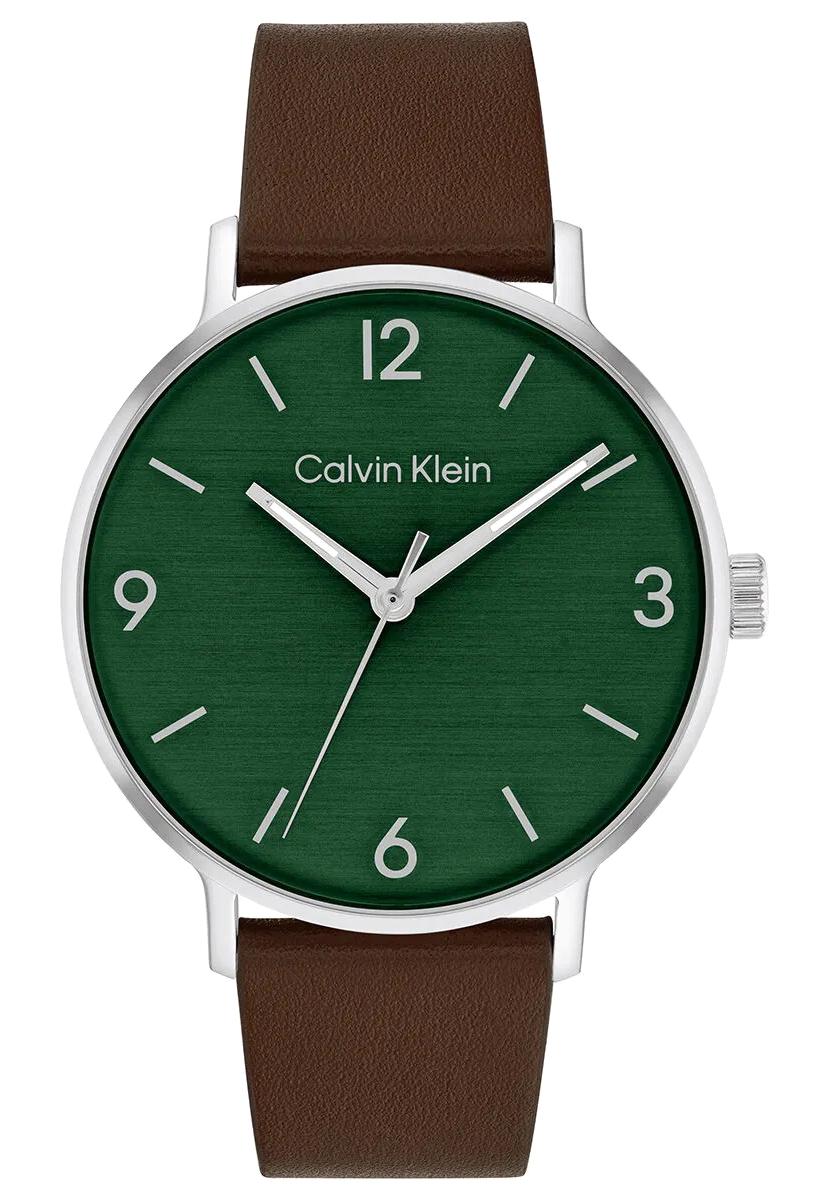 Calvin Klein CK25200435 42 mm Kahverengi Deri Kordon Analog Erkek Kol Saati