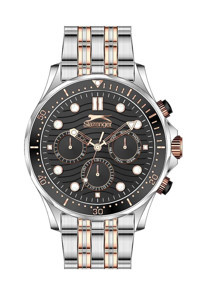 Slazenger SL.09.2092.2.04 Takvimli 43 mm Çelik Kordon Analog Erkek Kol Saati