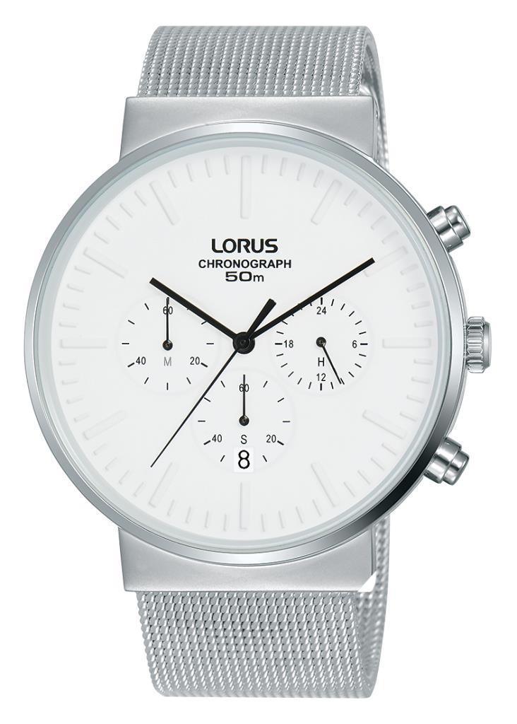 Lorus RT375GX9 Takvimli Çelik Kordon Analog Erkek Kol Saati