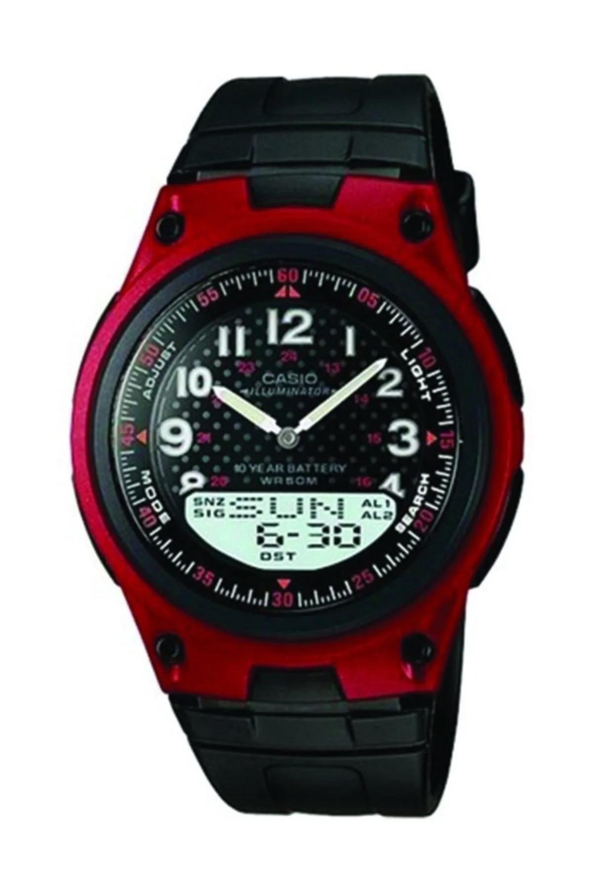 Casio AW-80-4BVDF Takvimli 40 mm Siyah Çelik Kordon Analog Erkek Kol Saati