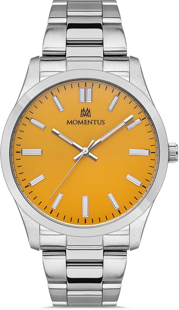 Momentum CM136S-13SS Takvimli 41 mm Çelik Kordon Analog Erkek Kol Saati