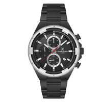Daniel Klein DK.1.13804.6 Takvimli 44 mm Siyah Çelik Kordon Analog Erkek Kol Saati