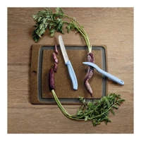 ​​​​Victorinox Swiss Classic Trend Colors Soyacak ve Domates Bıçak Seti - Mavi