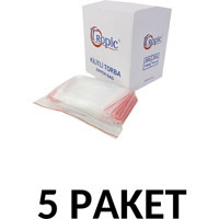Yakutsan Orta Kilitli Buz Dolabı Poşeti 5x1000 Adet