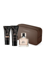 Farmasi His Power 3 Parça Kadın Parfüm Seti 100 ml + Duş Jeli + After Shave Çanta