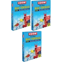 Cook Orta Kilitli Buz Torbası 3x7 Adet