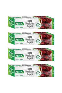Fresh Up Küçük Kilitli Buz Dolabı Poşeti 4x12 Adet