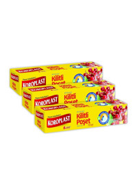 Koroplast Kilitli Buz Dolabı Poşeti 3x10 Adet