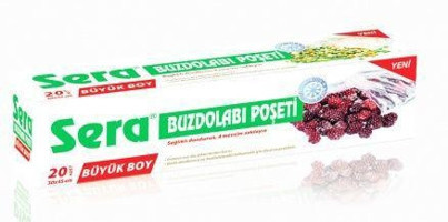 Sera Büyük Buz Dolabı Poşeti 20 Adet