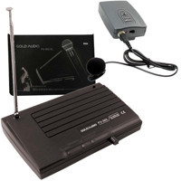 Gold Audio FV-302 Kablolu Siyah Yaka Mikrofon