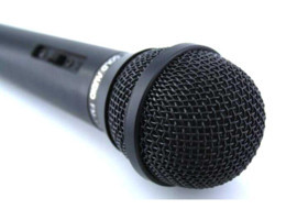 Gold Audio FM-178 Dinamik Kablolu Siyah El Mikrofon