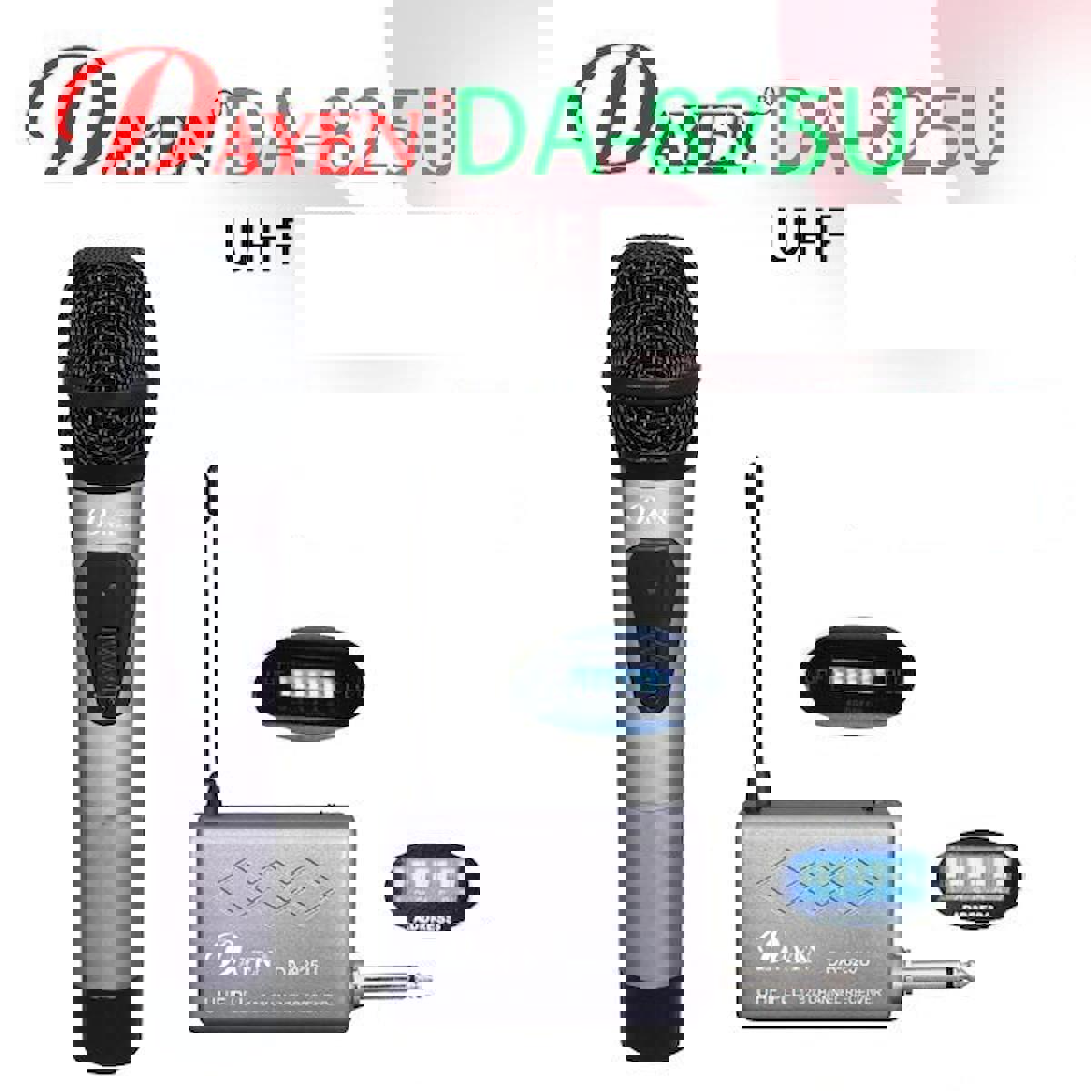 Dayen DA-825U Kablosuz Siyah El Mikrofon