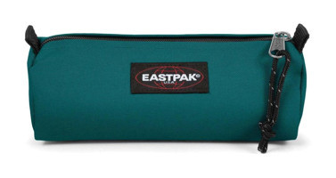 Eastpak Benchmark Yeşil Düz Bez Tek Gözlü Silindir Cüzdan Kalemlik
